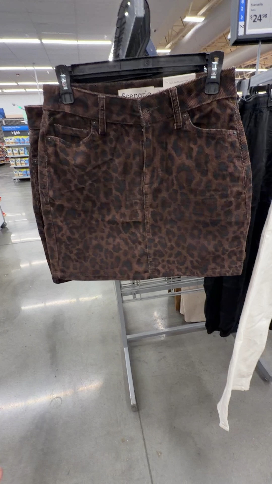 Walmart leopard print skirt is such a cute find if you love adding animal print to your wardrobe. The brown leopard print makes it easy to pair with basics, sneakers, or boots.

#LTKootd #LTKOver40 #LTKPetite