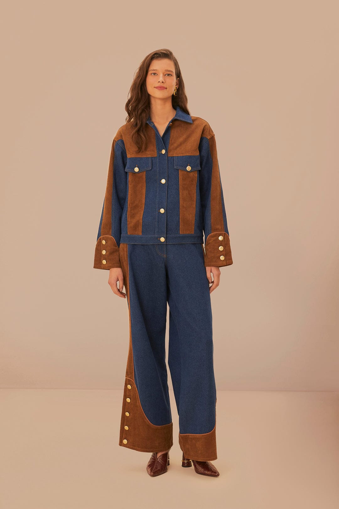 Western Denim Jacket | FarmRio (US)