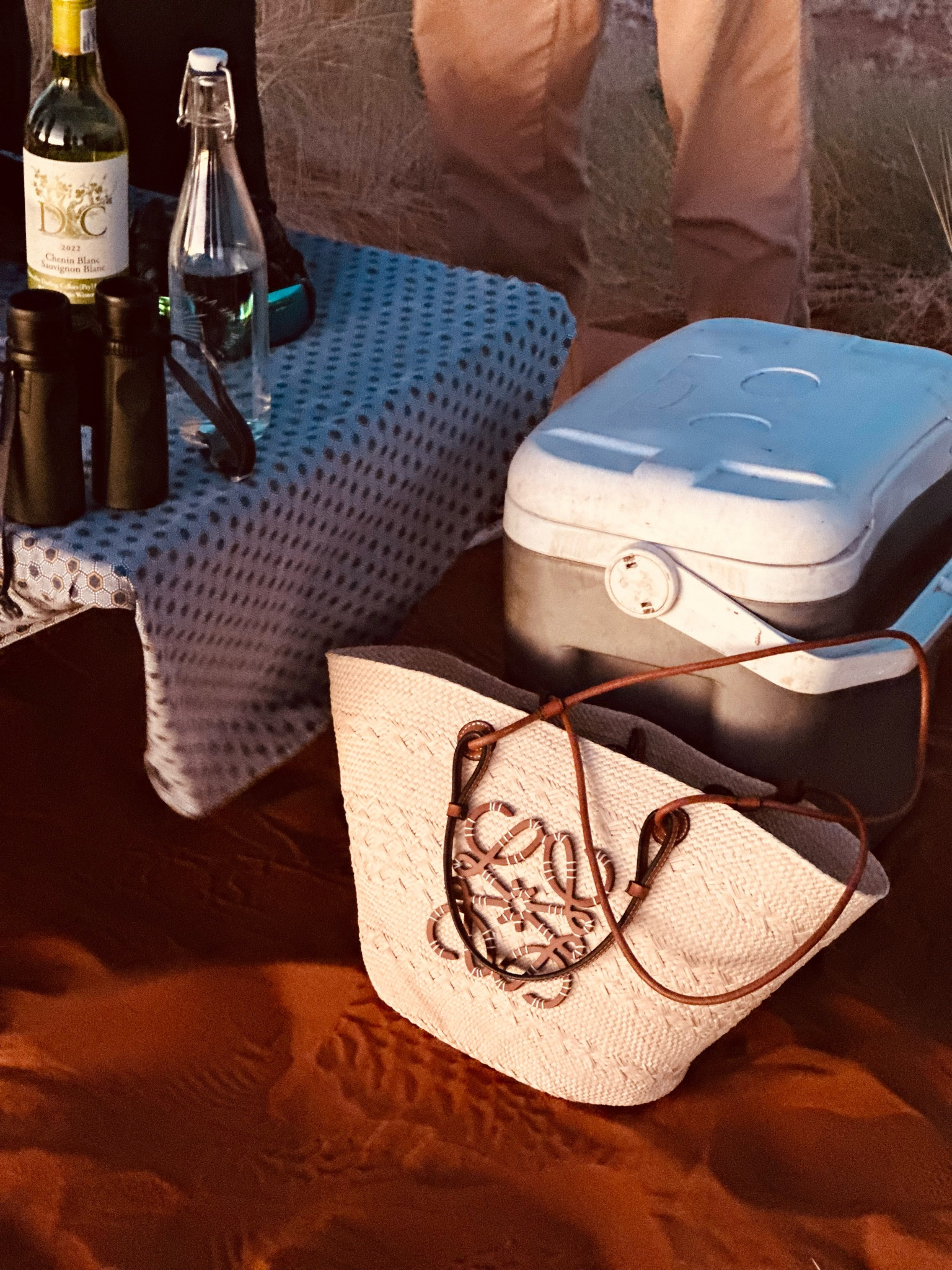 We took a picnic out at sun down, the binoculars came in clutch to see all the incredible wildlife - check back in later for what we saw🤯 This bag has been great to tote around my belongings on day-long excursions. 

#LTKswim #LTKtravel #LTKitbag