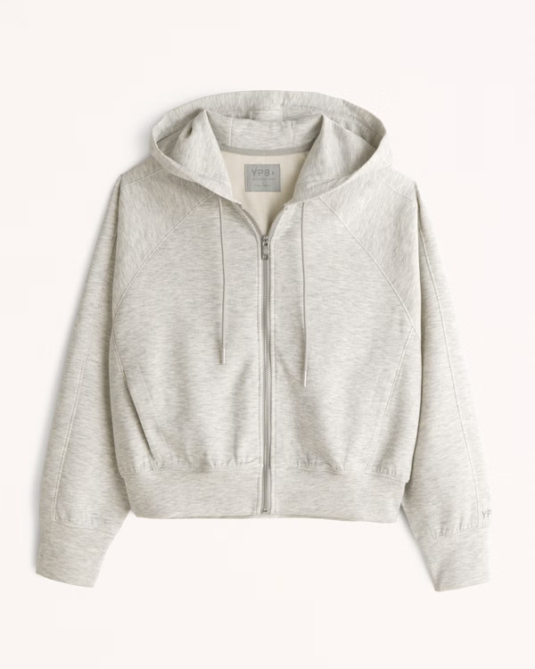 Women's YPB neoKNIT Full-Zip Hoodie | Women's Tops | Abercrombie.com | Abercrombie & Fitch (US)