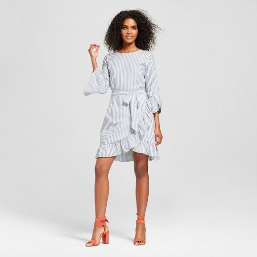 Women's Belted Ruffle Dress - Who What Wear™ | Target