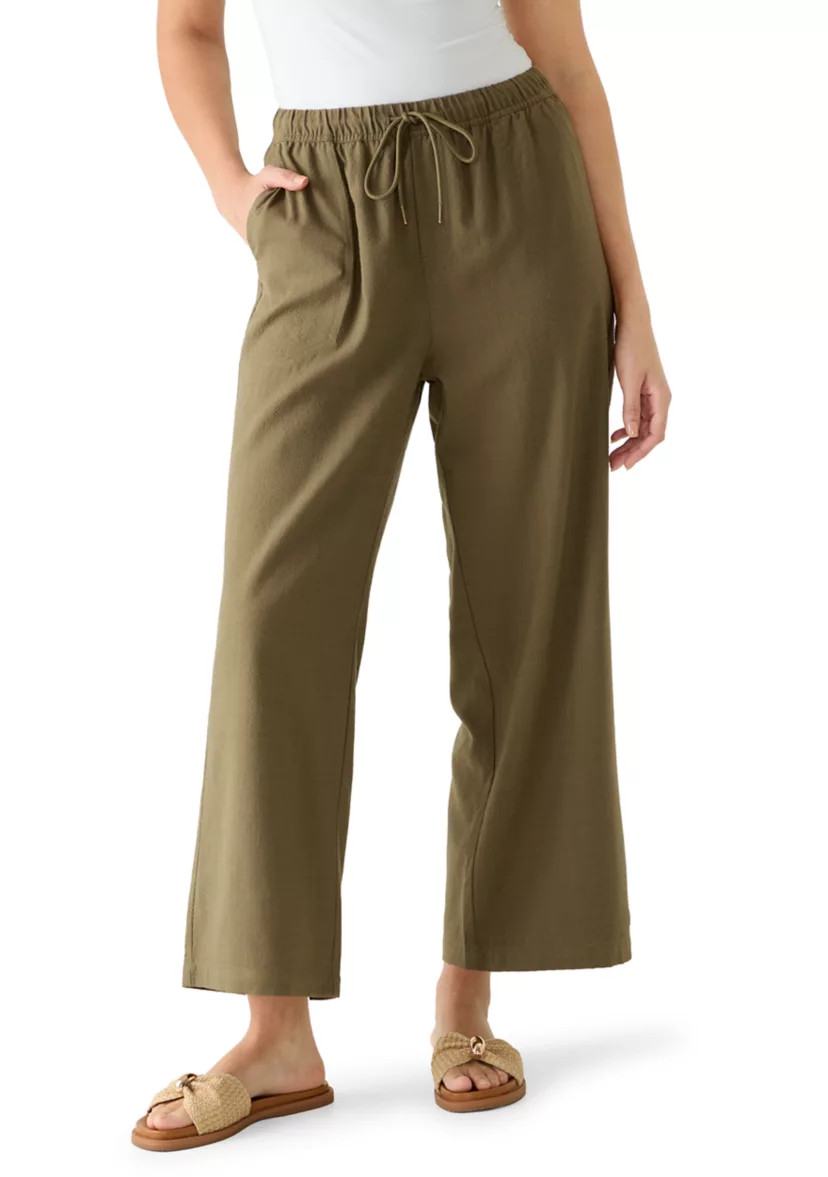 Women's Straight Leg Drapey Trousers | Belk