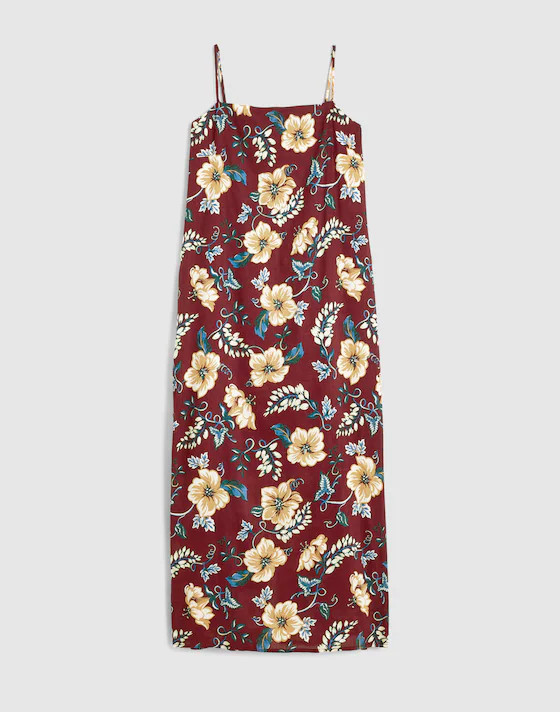 Squareneck Sleeveless Maxi Dress | Madewell