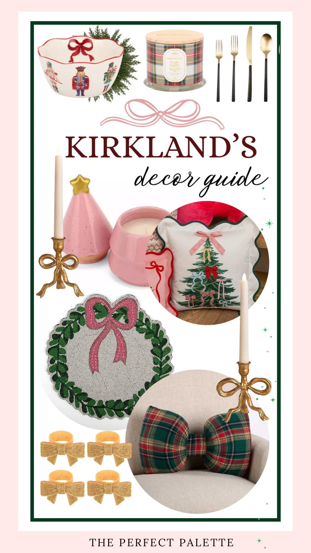 Kirklands Christmas Decor. Currently  loving pretty plaids and bows galore! 

Kirkland’s
Christmas plaid 
Christmas table
Kirkland’s home
Christmas decor
Christmas tablescape 
Holiday tablescape  

Christmas place setting 
Holiday place setting 
Place setting 

Christmas party 
Christmas centerpiece  
Garland

Holiday centerpiece. flatware. dining table. dinnerware. candle holder. tablescape. holiday centerpiece. holiday party. holiday table. #LTKParties

#LTKFindsUnder50 #LTKFindsUnder100 #LTKHome


#LTKGiftGuide #LTKHoliday #LTKSaleAlert