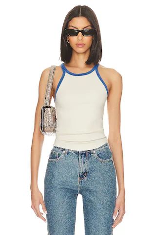 Free People x We The Free Only 1 Ringer Tank In Ivory Combo from Revolve.com | Revolve Clothing (Global)