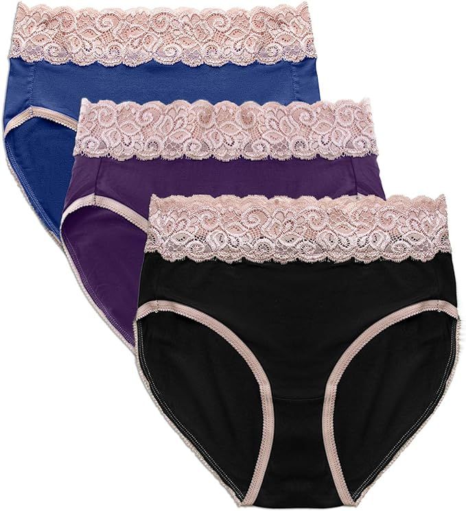 Kindred Bravely High Waist Postpartum Underwear & C-Section Recovery Maternity Panties 3 Pack | Amazon (US)
