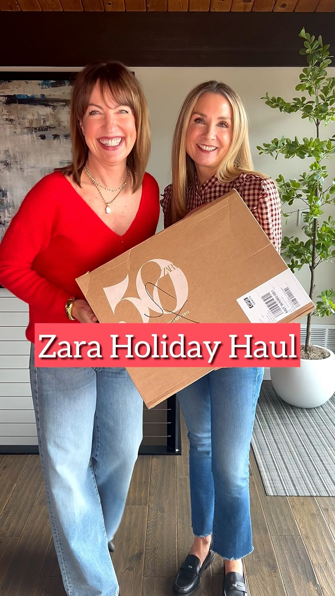 Comment SHOP for links!! 🛍️🛍️
We love @zara for out of the box styles with just the right amount of trend! Our holiday haul has anywhere from distressed rhinestone jeans and satin barrel pants to super cute party dresses and a show stopping sequin skirt!  We also love these pretty tops, and of course we had to throw in an off the shoulder sweater! Zara sizing can be tricky, but I used their AI sizing tool and it really helped! 👌🏻
How to Shop: 🎁
-Comment SHOP for links!
-Click the link in our bio to shop!
-Watch our stories for links! 

Zara, party outfits, sequin skirt, date night tops, feather dress, LBD, satin pants, barrel pants, gold pumps, rhinestone jeans, distressed jeans, off the shoulder sweater 

#LTKHoliday #LTKSeasonal #LTKOver40