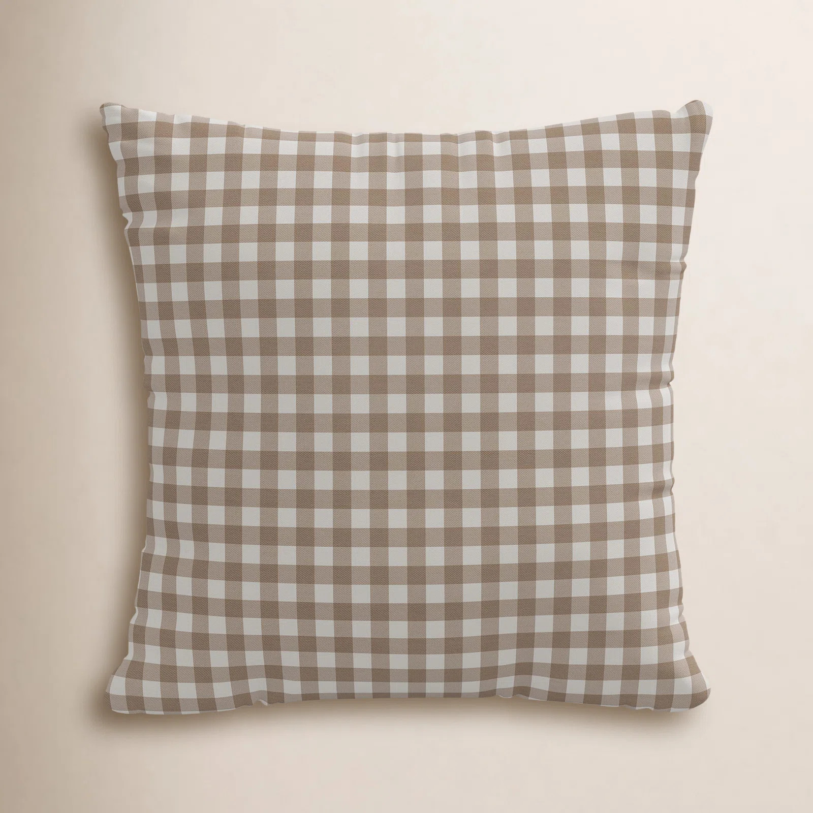 Arkins Plaid Cotton Throw Pillow | Birch Lane