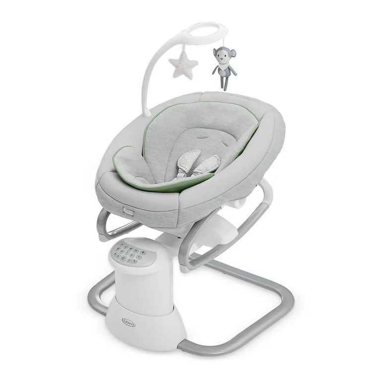 Graco Soothe My Way Swing with Removable Rocker, Grey, Infant | Walmart (US)