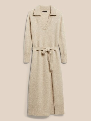 Johnny-Collar Sweater Dress | Banana Republic (CA)