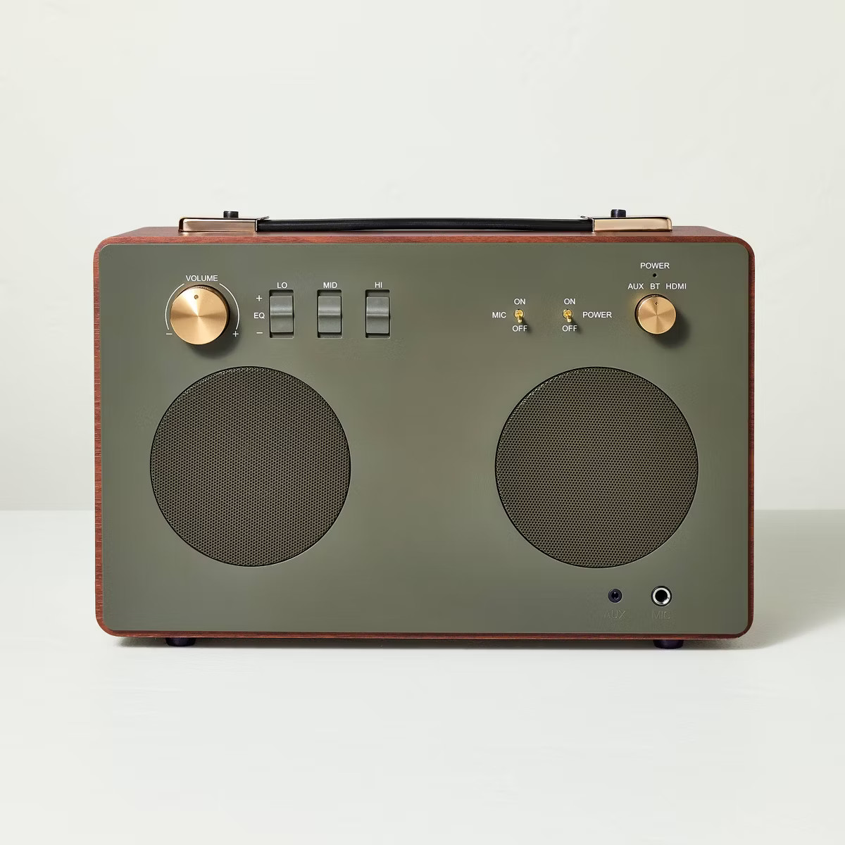 Brass Dolby Speaker Forest Green - Hearth & Hand™ with Magnolia | Target