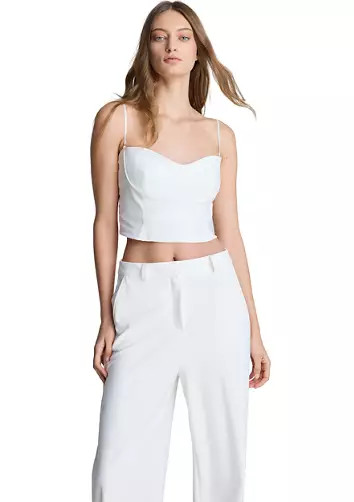 Women's Cropped Cami Bustier | Belk