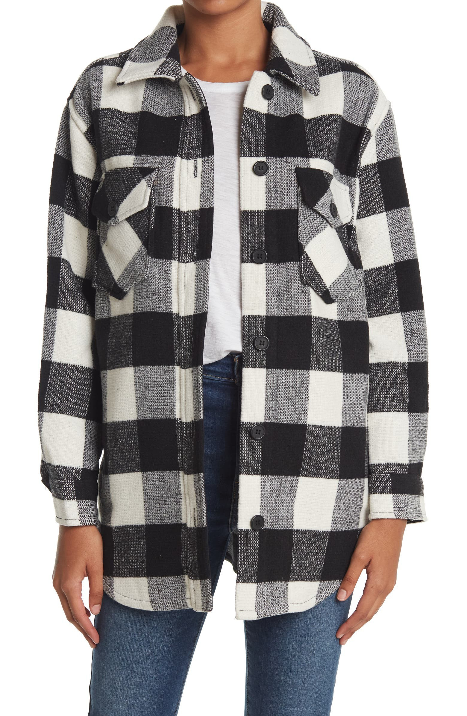 Buffalo Plaid Shacket | Nordstrom Rack