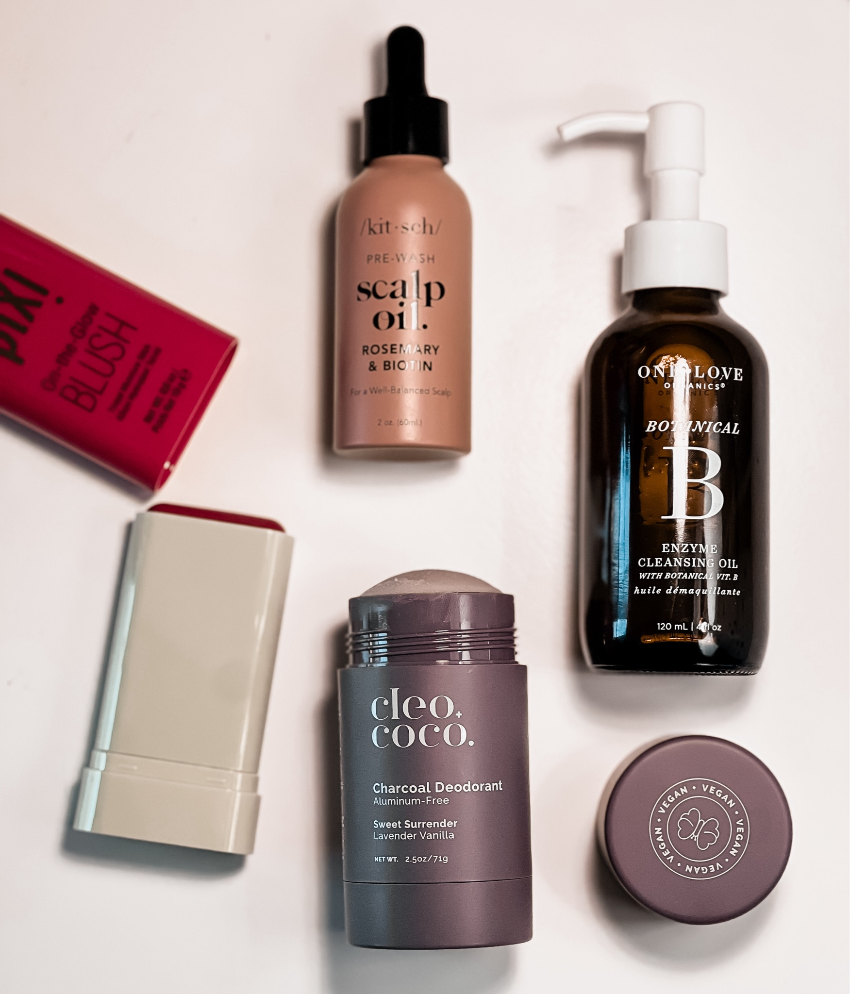 Starting my week with one of my favorite products! 
Aluminum free deodorant, Scalp oil, cleansing oil, and a little blush to glow. 

#LTKGiftGuide #LTKbeauty #LTKCyberWeek