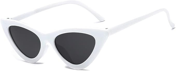 Retro Vintage Narrow Cat Eye Sunglasses for Women Clout Goggles women sunglasses for Holiday beac... | Amazon (US)