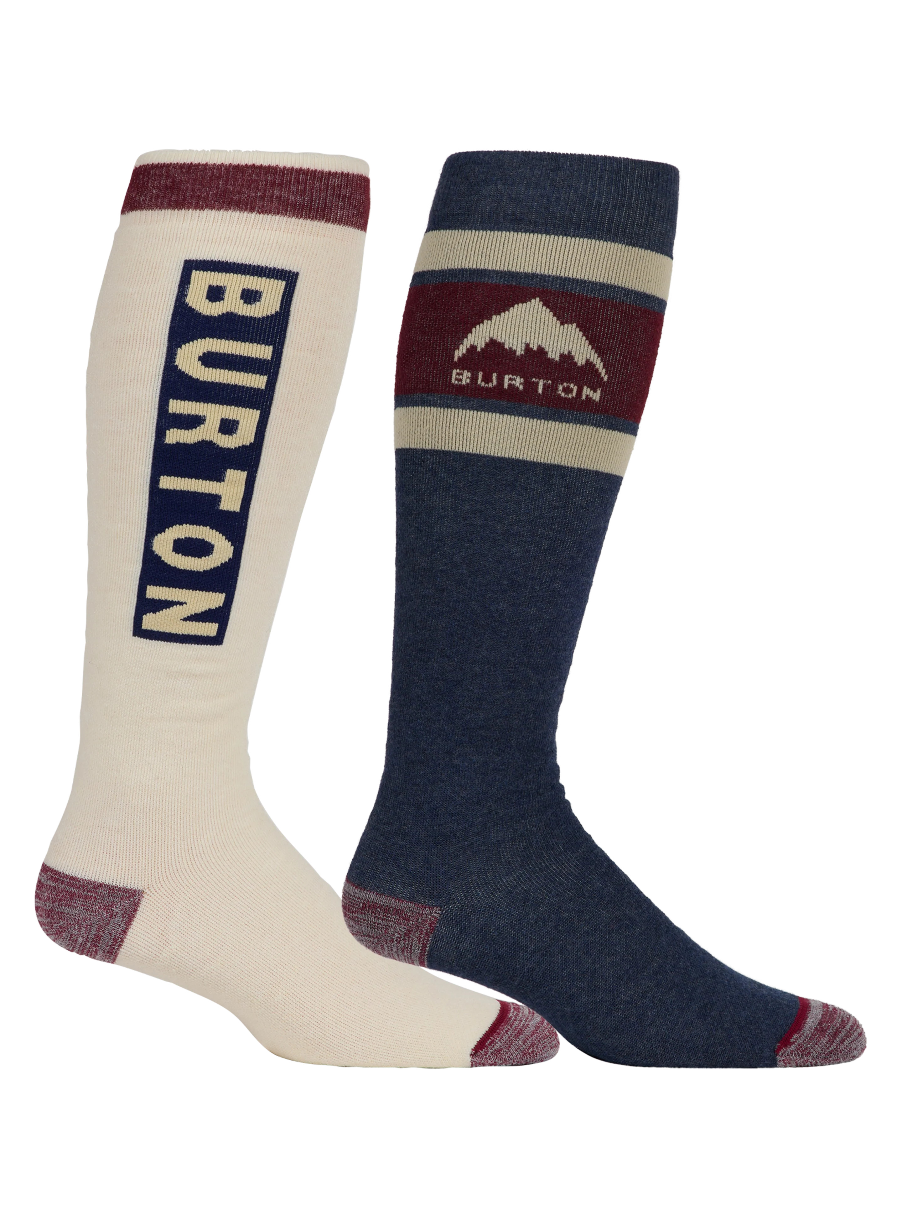 Men's Burton Weekend Midweight Socks (2 Pack) | Burton.com Winter 2026 | Burton Snowboards US