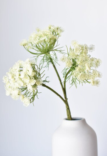 23" Faux White Queen Anne's Lace Stem | Michaels | Michaels Stores