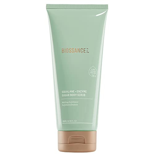Biossance Squalane + Enzyme Sugar Body Scrub. A Powerful Yet Gentle Exfoliator with Pomegranate Enzymes to Smooth, Soften and Hydrate without Stripping Skin (6.76 fl oz) | Amazon (US)