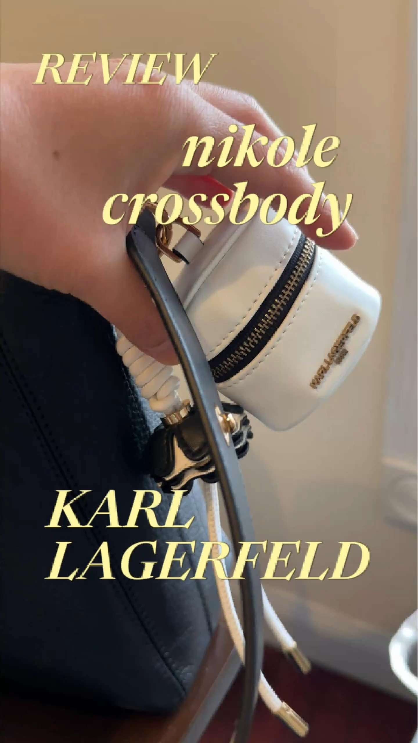 Honest review of Karl Lagerfeld Paris Nikole Crossbody handbag. Purse review. I found it at Nordstrom Rack! 

 #LTKGiftGuide #LTKSaleAlert #LTKTravel
