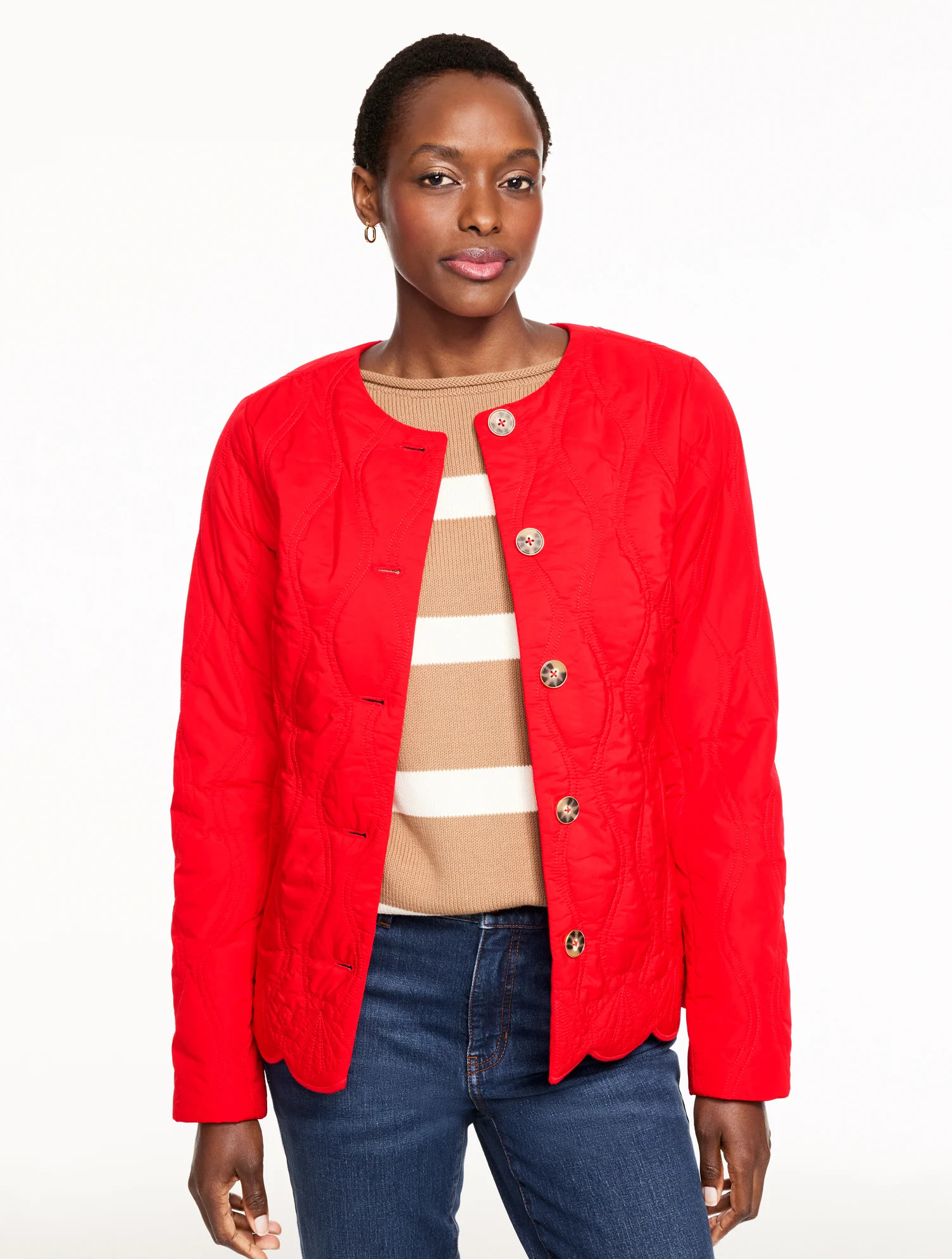 Puffer Jacket - Sloane Tartan | Talbots