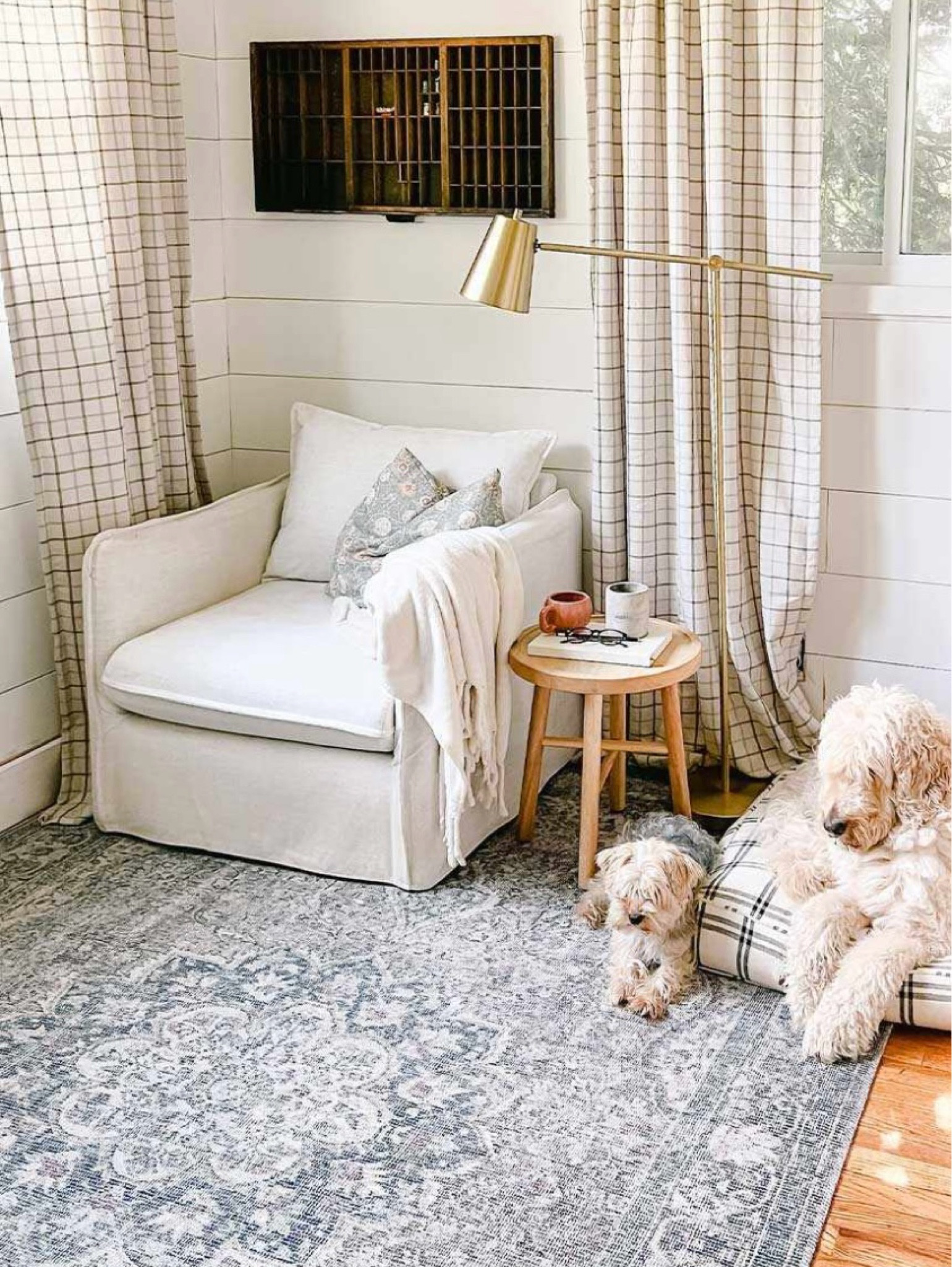 Favorite cozy washable vintage looking rug for less! 

#LTKHome #LTKGiftGuide #LTKHoliday