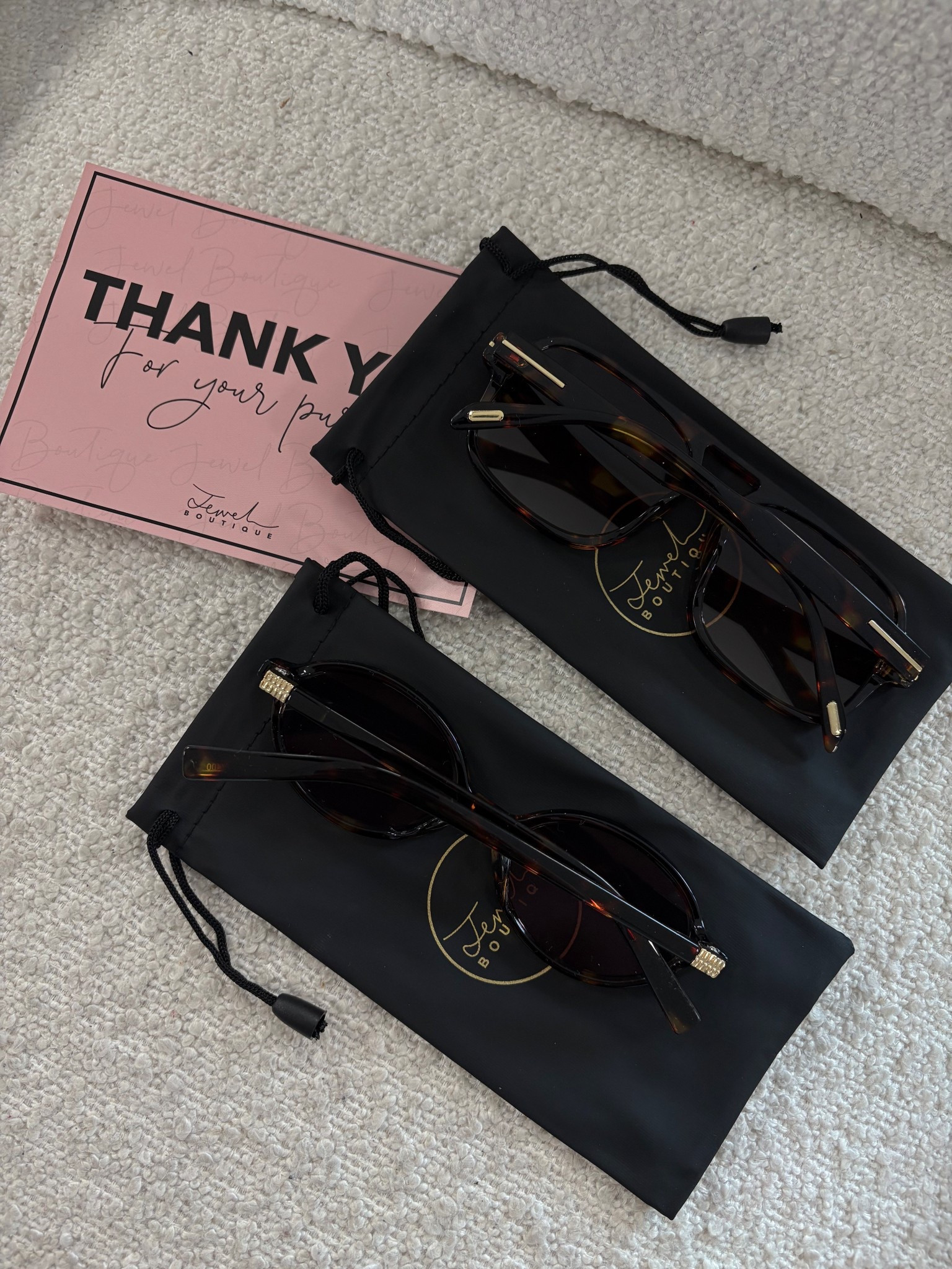 Growing my sunglasses collection with jewel boutique 🤍🌴

Super affordable accessories to glam up any spring summer outfit ✨

#LTKsummer #LTKspring #LTKuk