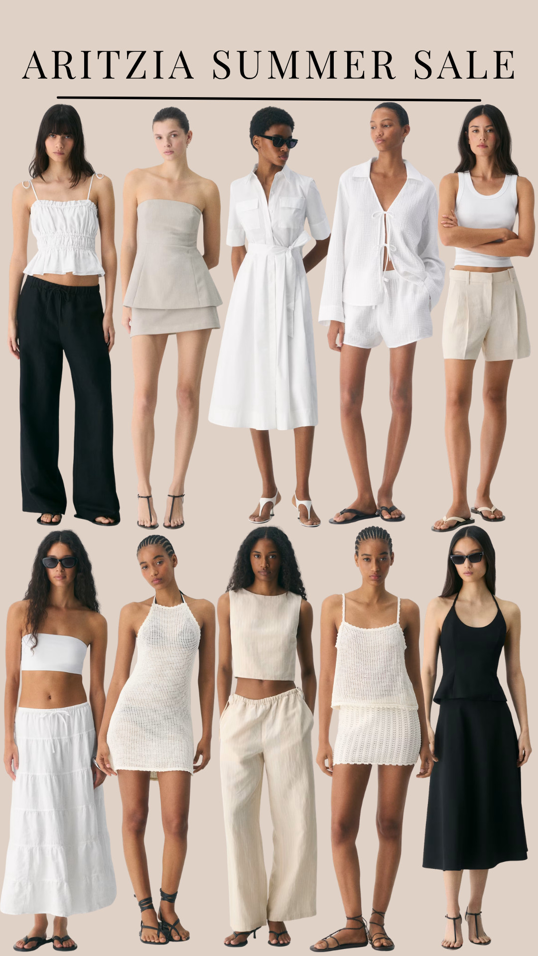 Linen sets and neutrals I'm eyeing from the Aritzia sale!

#LTKootd #LTKSeasonal #LTKSaleAlert