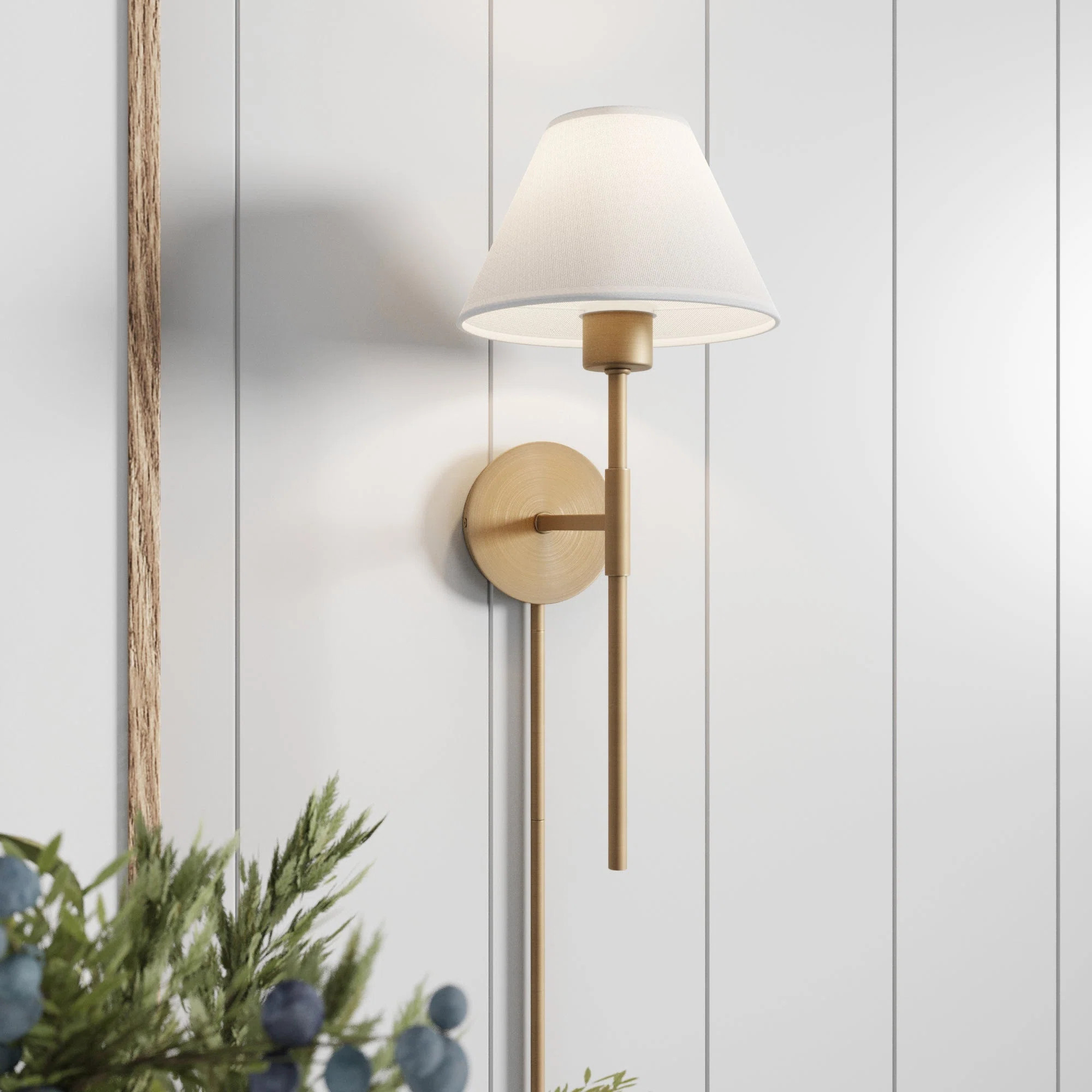 Steel Plug-in Wall Mounted Sconce | Wayfair North America