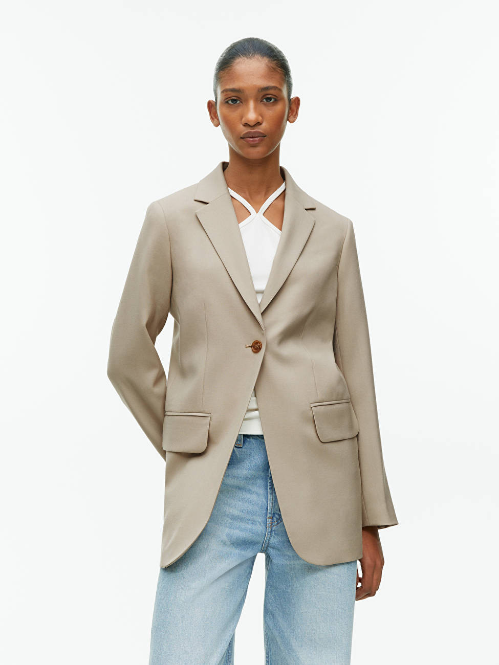 Hopsack Wool Blazer | ARKET (US&UK)