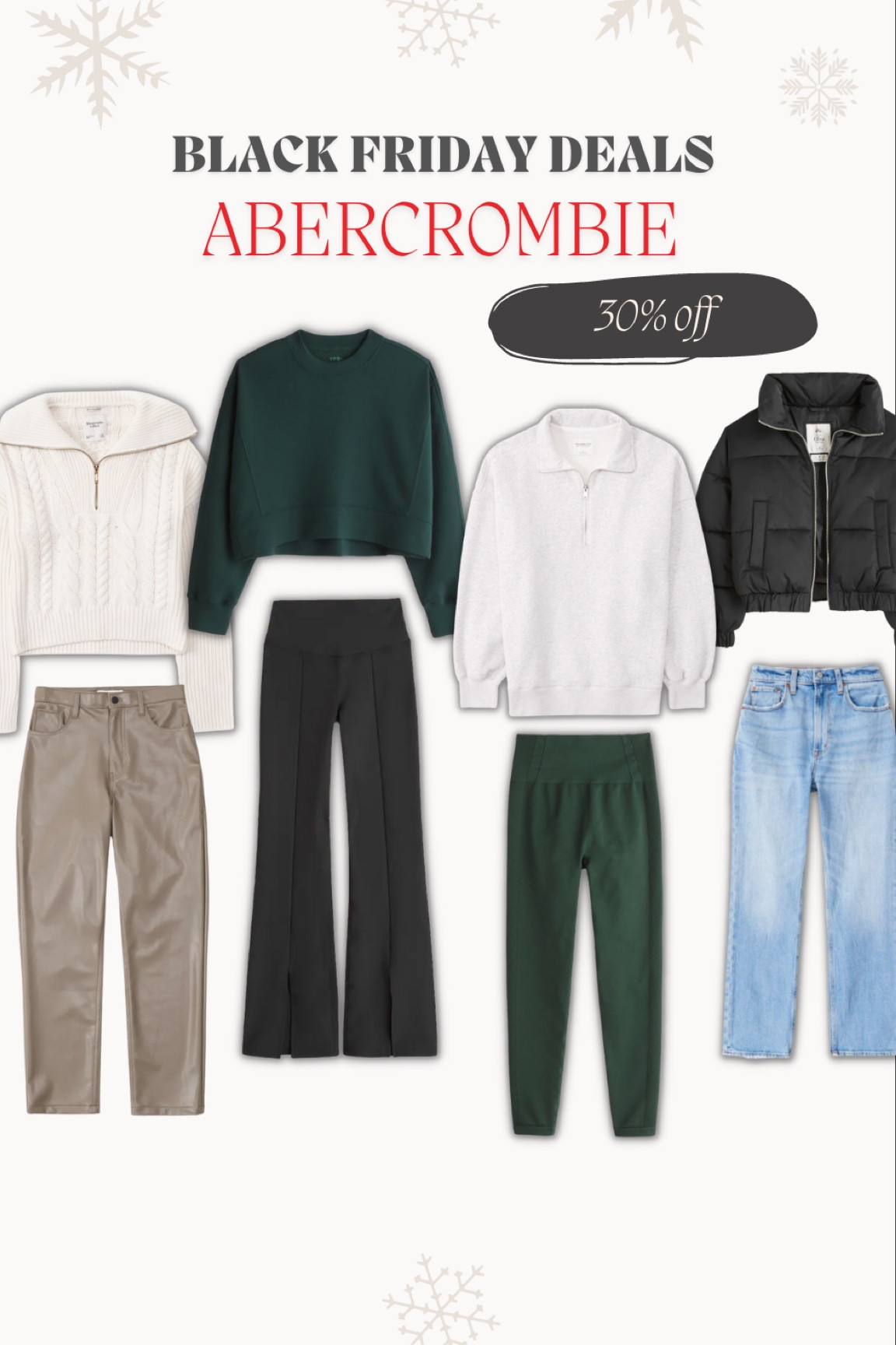 Black Friday deals from abercrombie 

#LTKGiftGuide #LTKCyberweek #LTKHoliday