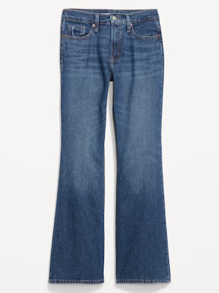 Mid-Rise Loose Boot-Cut Jeans | Old Navy (US)