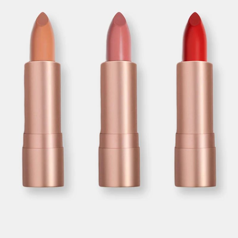 Anna Marti Cosmetics 3 Shade Lipstick Bundle - Red | Verishop