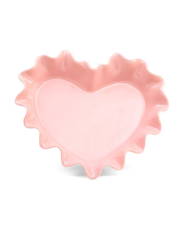 Scalloped Heart Baking Dish | Marshalls