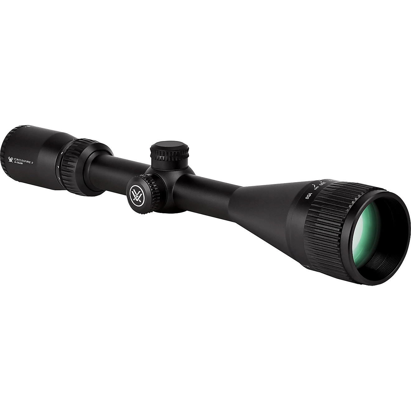 Vortex Crossfire II 4 - 12 x 50 Dead Hole BDC Scope with Sunshade | Academy | Academy Sports + Outdoors