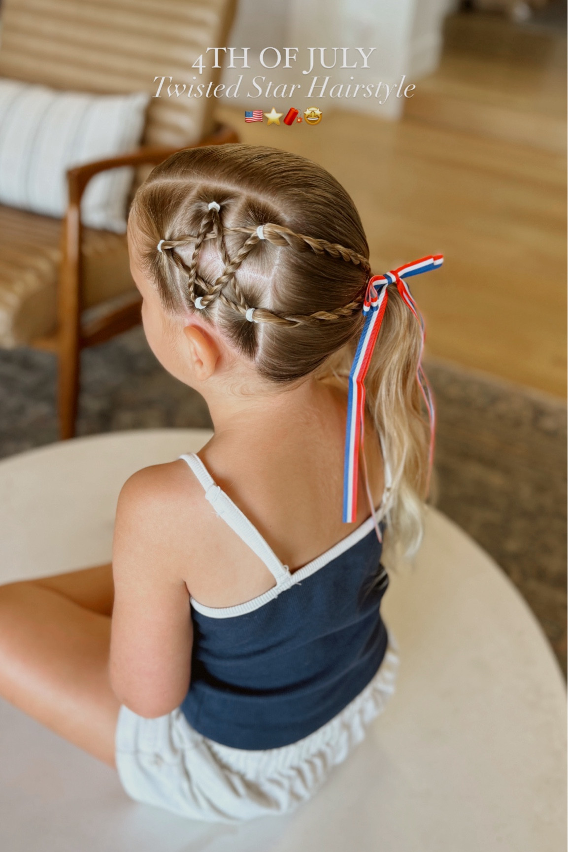 The cutest star hairstyle for the 4th of July! 

#LTKBeauty #LTKKids
