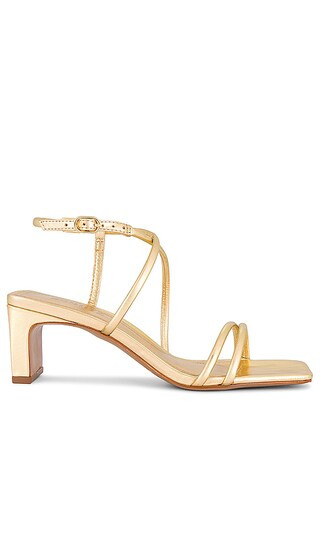 Aimee Block Sandal in Ouro Claro Orch | Revolve Clothing (Global)