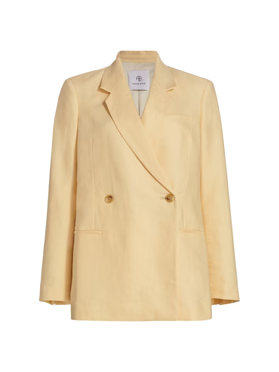 Kaia Double-Breasted Blazer | Saks Fifth Avenue