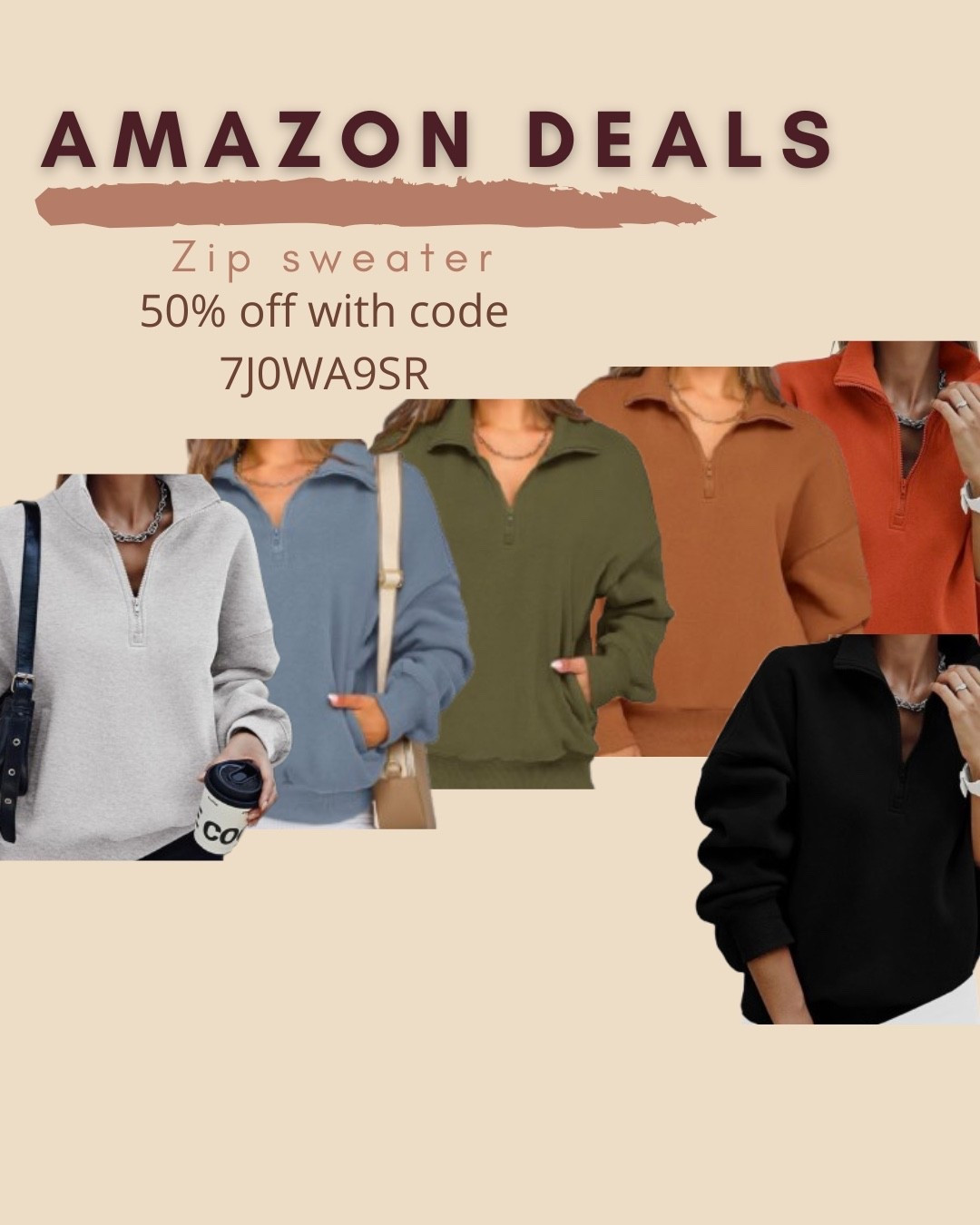 $20 ends 10/14

Amazon fashion
Amazon deals
Zip sweater
Comfy outfit