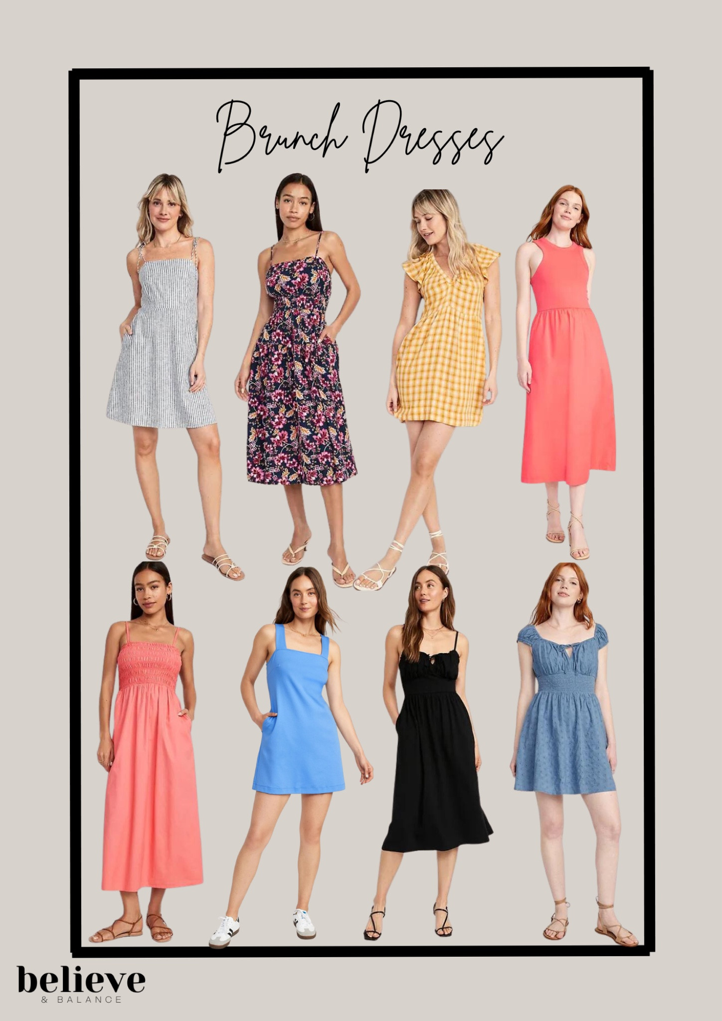 Brunch is such a great time to get together with your friends but these brunch dresses are a great summer outfit for a lunch outfit or a casual outfit for a summer dress. 

#LTKFind #LTKSeasonal #LTKstyletip