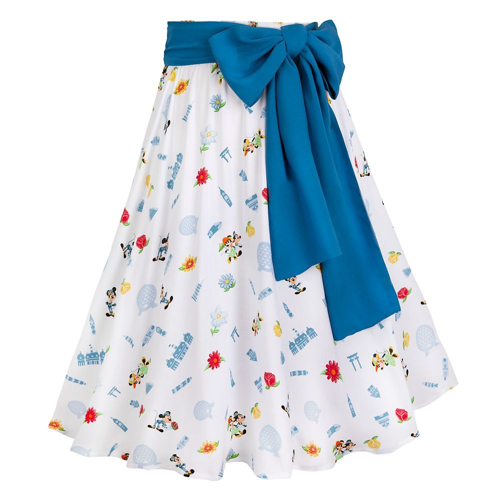 Mickey and Minnie Mouse Skirt for Women – EPCOT International Flower and Garden Festival 2022 | Disney Store