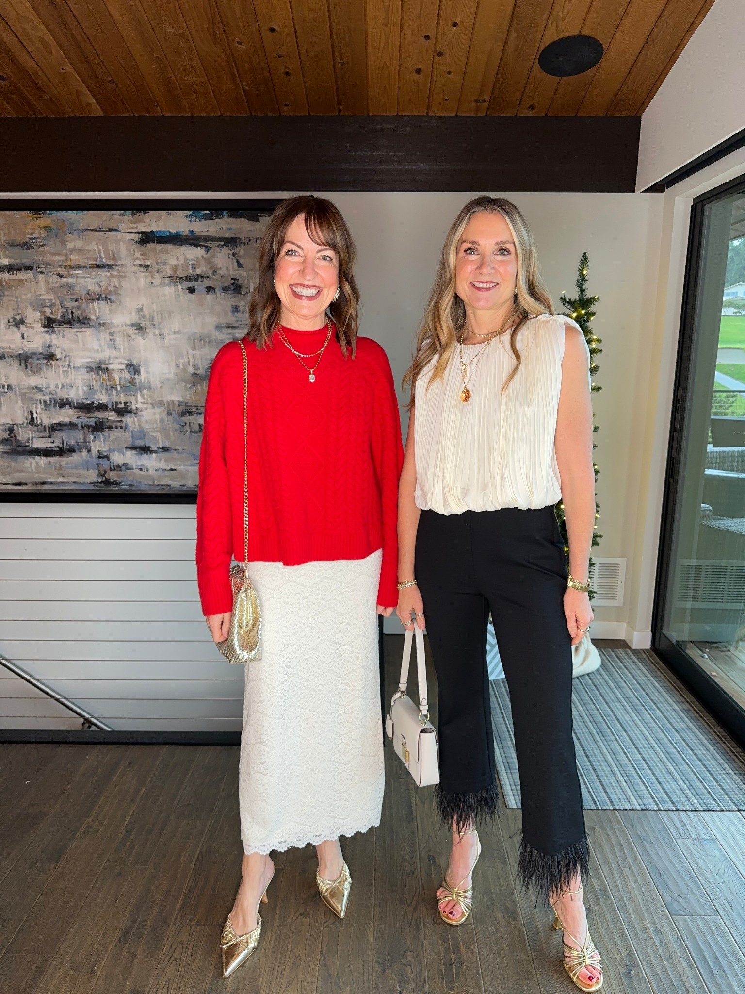 What we wore to a Favorite Things Party !

#LTKHoliday #LTKOver40 #LTKSaleAlert