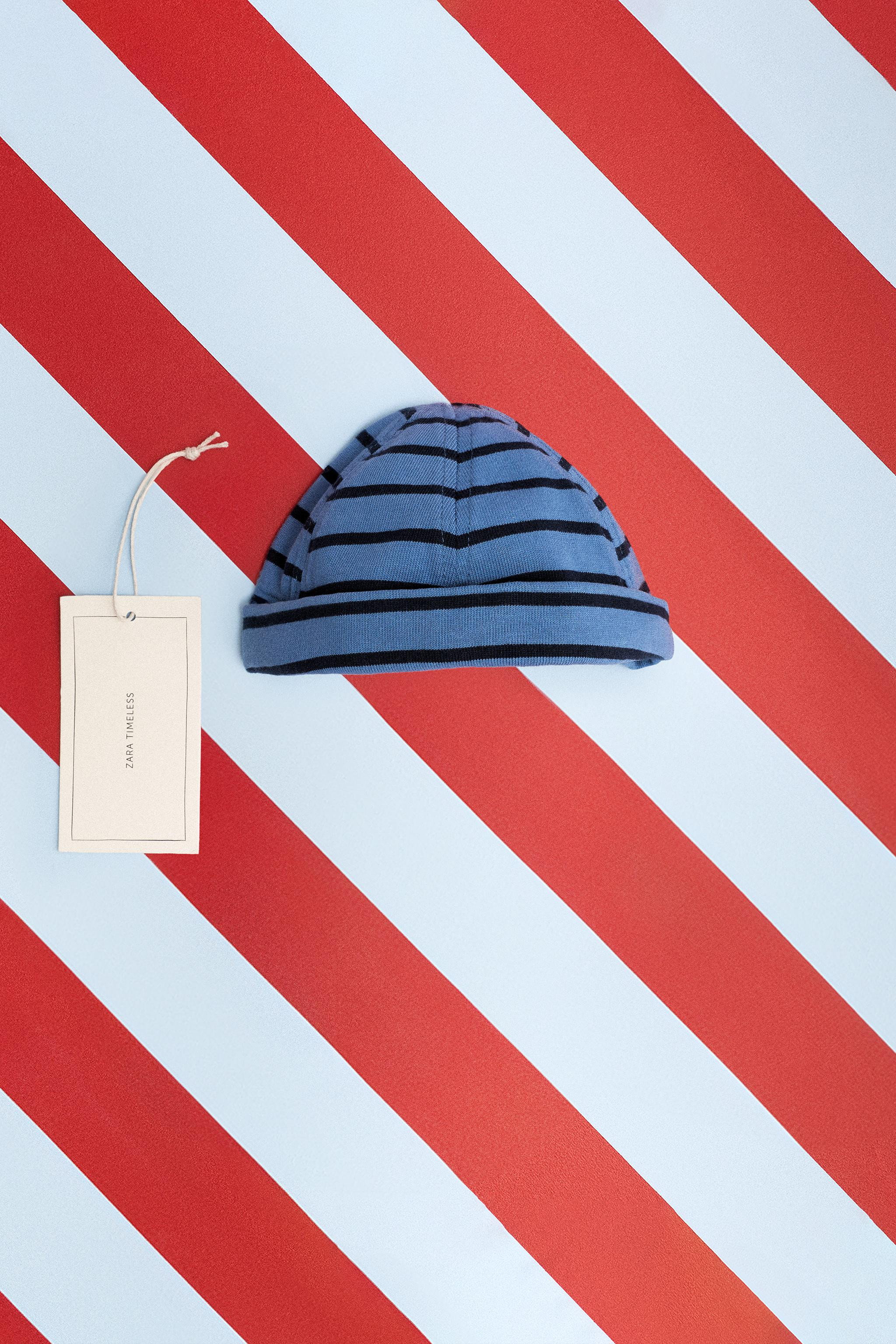 ZARA TIMELESS - BONNET BEANIE \u00c0 RAYURES | Zara FR