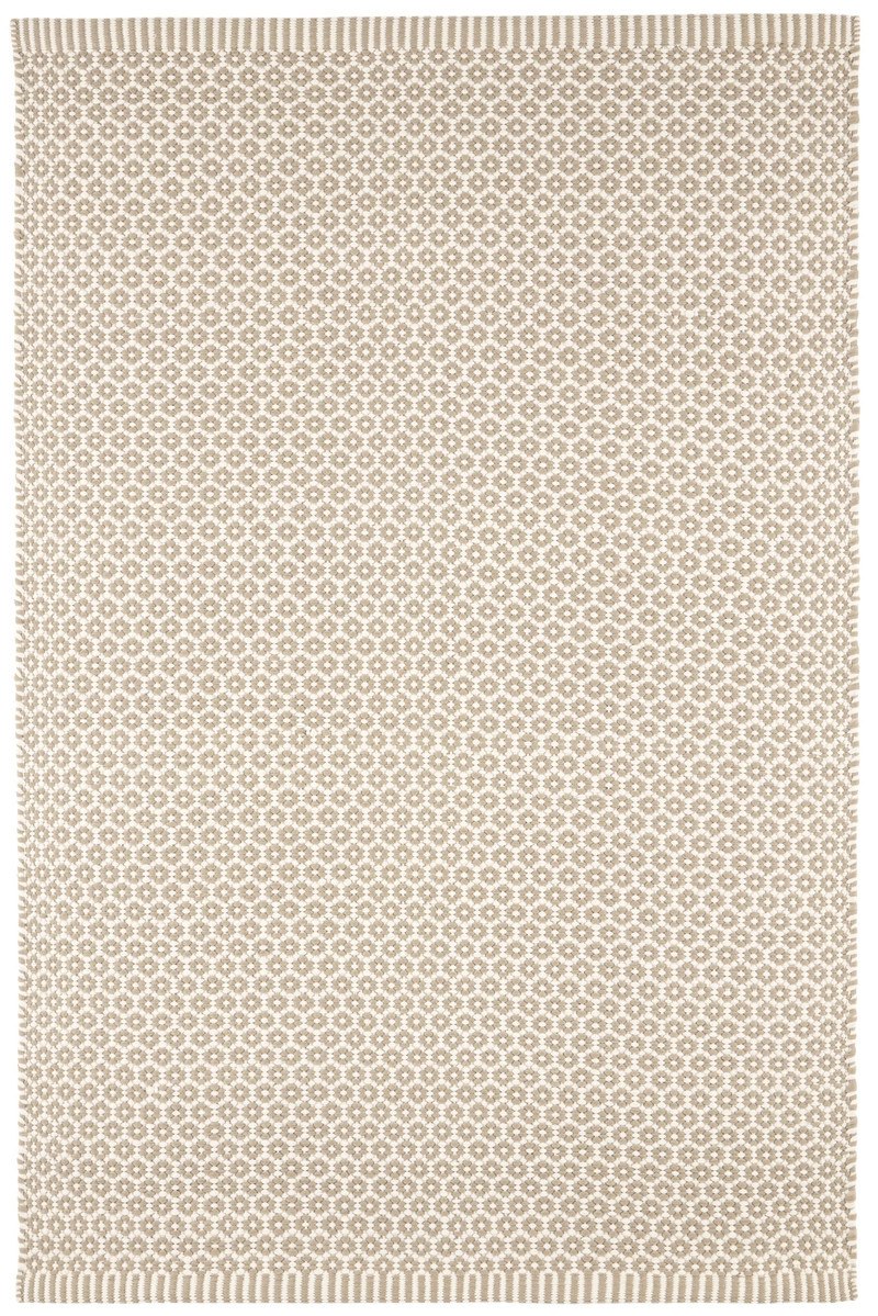 Finn Khaki Handwoven Indoor/Outdoor Rug | Annie Selke