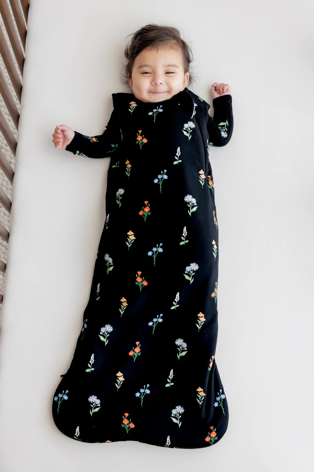 Sleep Bag in Midnight Wildflower 1.0 | Kyte Baby