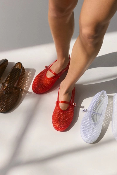 Intentionally Blank Classy Jelly Mary Jane Flats | Urban Outfitters (US and RoW)