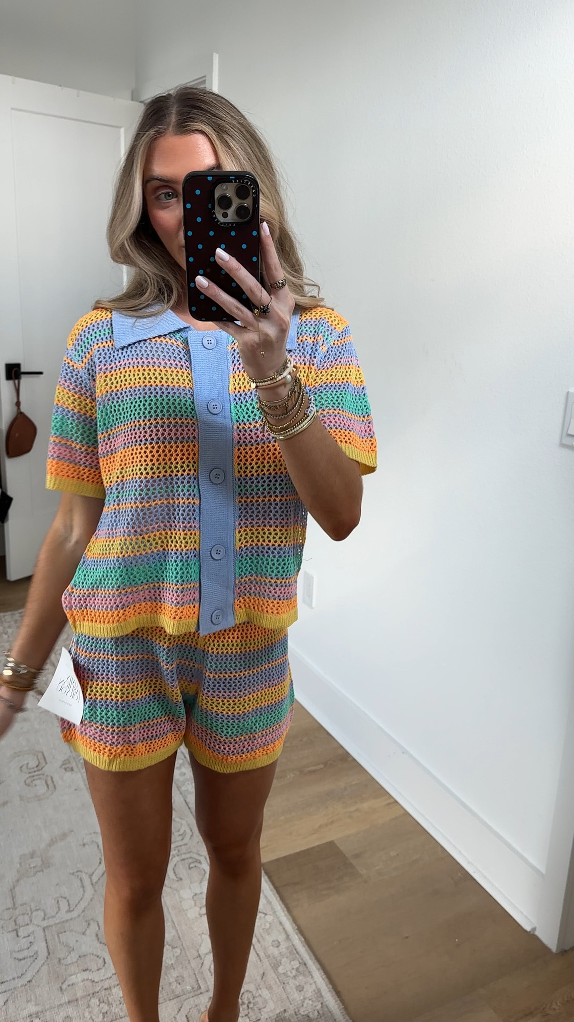 Amazon size small Tankaneo Womens 2 Piece Sweater Shorts Sets Knit Color Block Summer Outfits Short Sleeve Tops Cover Up Cute Matching Set

#LTKSaleAlert #LTKootd #LTKSwim