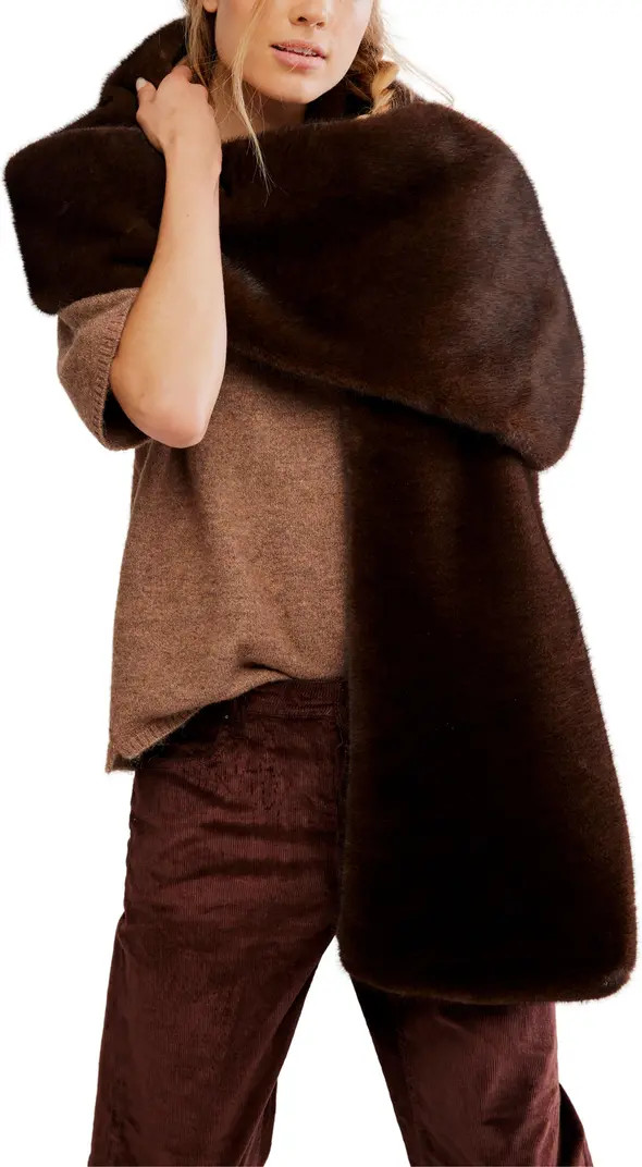 Free People Snow Angel Faux Fur Scarf | Nordstrom | Nordstrom