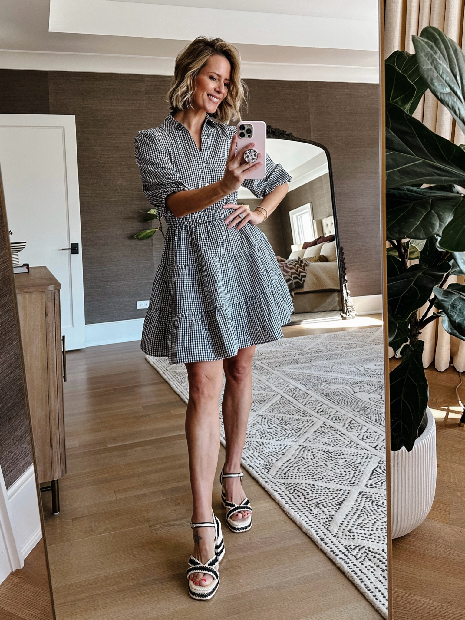 Gingham spring dress 🤍

#LTKOver40 #LTKWorkwear #LTKSeasonal