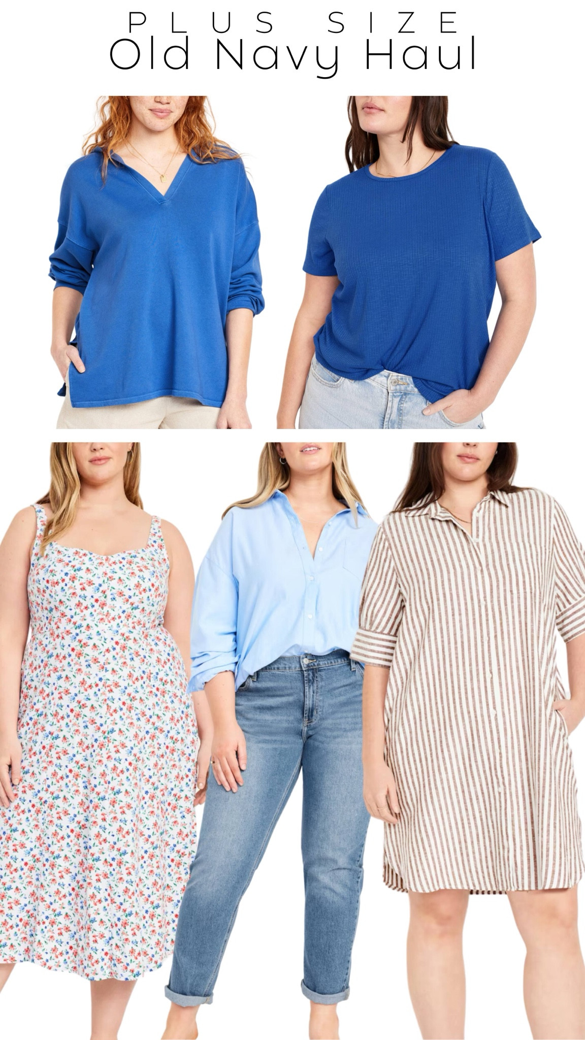Plus size Old Navy Haul
Size 16 jeans 
XL dresses and tshirts 
Large oversized hoodiees

#LTKPlusSize #LTKFindsUnder100 #LTKSaleAlert