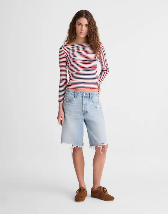 The Essex Long Baggy Short | Madewell